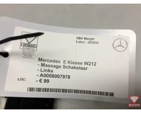 mercedes-e-klasse-w212-massage-schakelaar-links-a0008007978 — foto 2