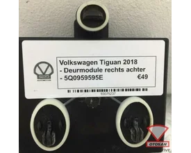 vvw-tiguan-5na-2018-deur-module-rechts-achter-5q0959595e — foto 2