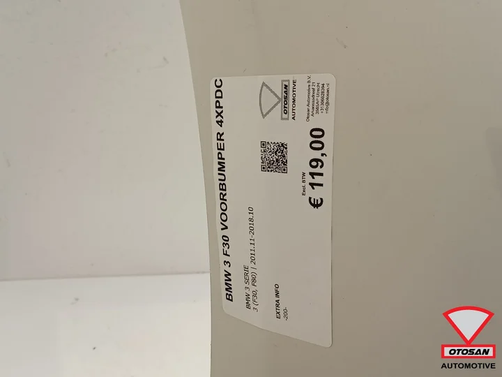 bmw-3-serie-f30-f31-voorbumper-bumper-4xpdc-origineel — foto 4