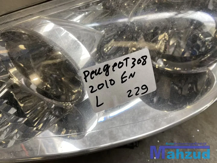 peugeot-308-links-koplamp-engels — foto 2