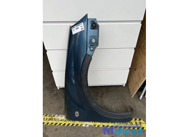 OPEL CORSA C Groen Z20M rechts scherm voorscherm zijscherm 2000-2005