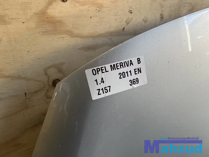 opel-meriva-b-zilver-z157-motorkap-20102017 — foto 2