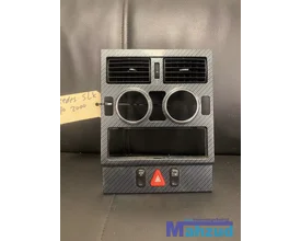 mercedes-slk-r170-grijs-middenconsole-radio-frame-pook-kap