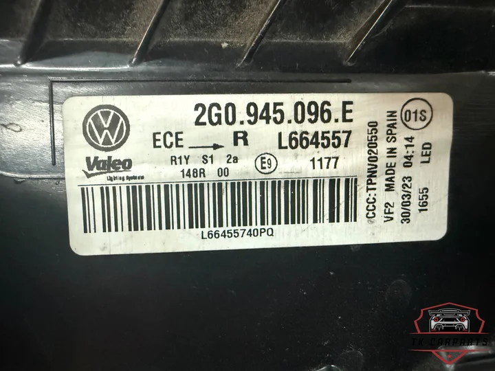 volkswagen-polo-2g-facelift-achterlicht-rechts-2g0945096e — foto 5