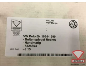 vw-polo-6n-1994-1999-buitenspiegel-spiegel-rechts-nieuw!-582 — foto 4