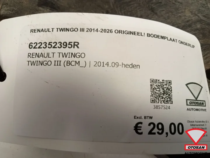 renault-twingo-iii-20142026-origineel-bodemplaat-onderlip — foto 6