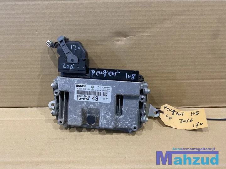 peugeot-108-contactslot-met-ecu-en-immobiliser — foto 3