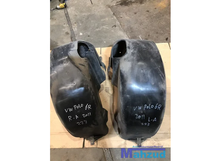 VW POLO 6R Modder kuip wiel binnenscherm links rechts achter