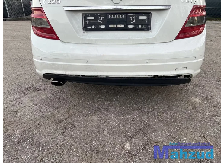 MERCEDES C KLASSE W204 WIT 650 achterbumper 2007-2011