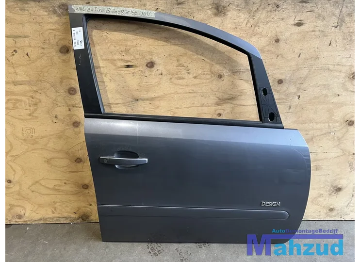 OPEL ZAFIRA B GRIJS Z155 rechts  voor deur 2005-2011