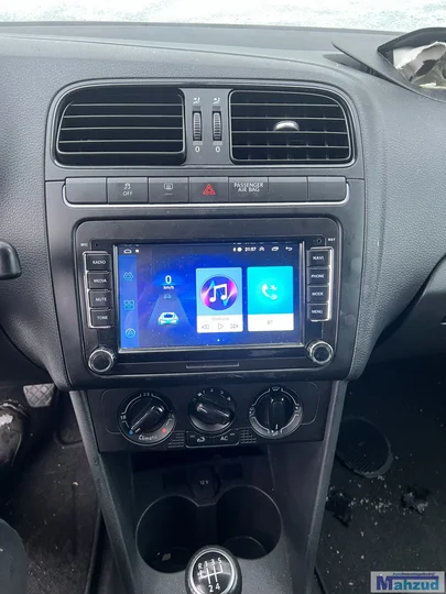 vw-polo-6r-dashboard-delen-radio-rooster-schakelaars-teller — foto 6