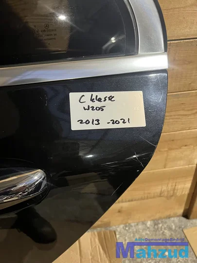 mercedes-c-klasse-w205-zwart-links-achter-deur-20132021 — foto 2