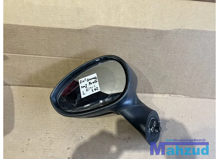 fiat-grande-punto-grijs-links-spiegel-grey-left-mirror-634c