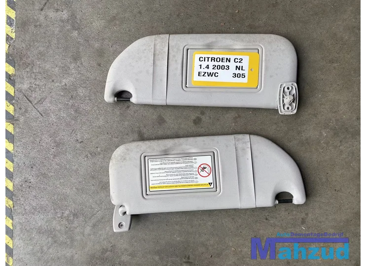 CITROEN C2 Zonnenklep links rechts 2003+