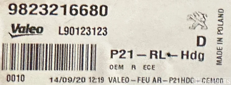 peugeot-208-ii-led-rechter-achterlicht-rechts-9823216680 — foto 3
