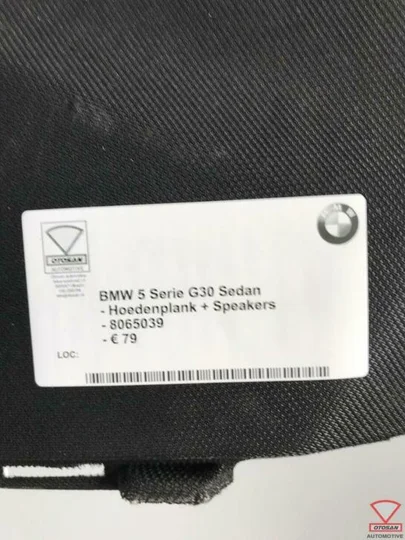 bmw-5-serie-g30-sedan-hoedenplank-+-speakers-8065039 — foto 5