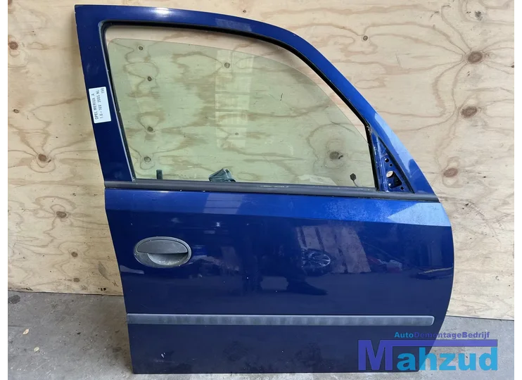 OPEL MERIVA A Z21B Blauw rechts voor deur portier 2003-2010