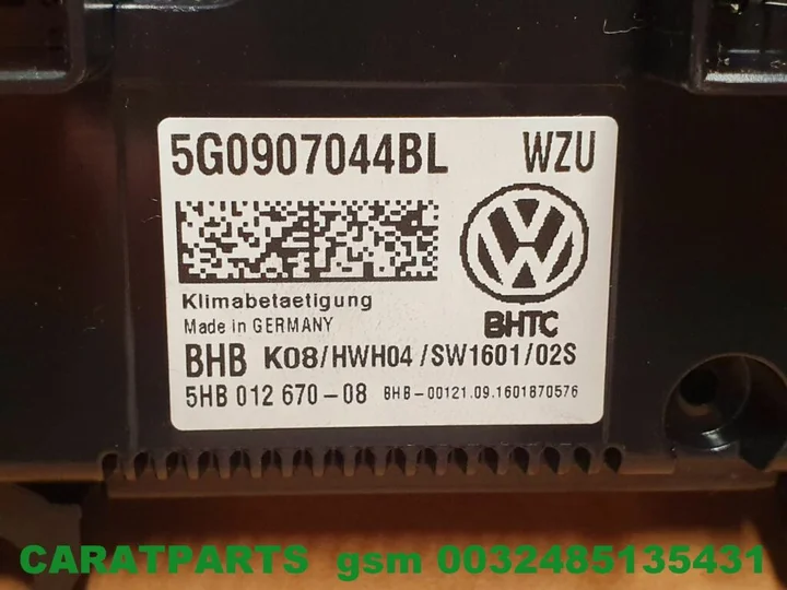 5g0907044bl-golf-7-aircopaneel-bedieningspaneel-climatronic — foto 8