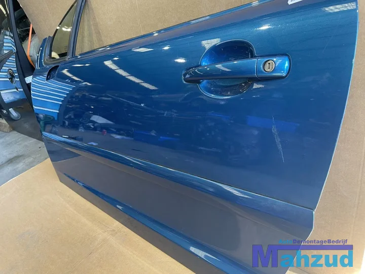 2009-peugeot-207-gt-cc-blauw-kmud-linker-deur-portier-slot — foto 3