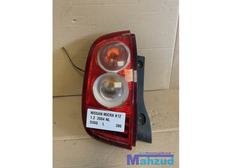 NISSAN MICRA 3 K12 Links achterlicht 2002-2010