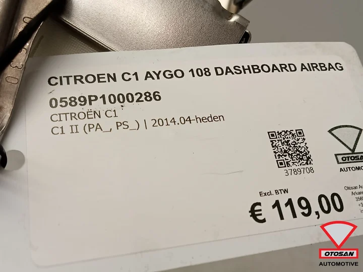 citroen-c1-aygo-108-passagiers-dashboard-airbag-0589p1000286 — foto 3