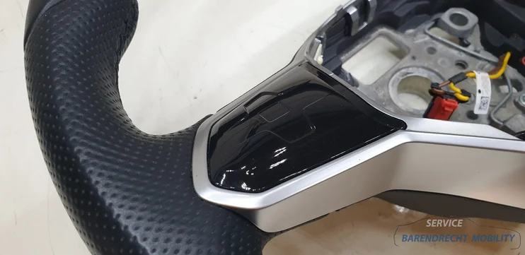 gti-stuur-vw-golf-8-viii-stuurwiel-5h0419089-leer-leder-geperforeerd-touchpad-flippers-sportstuur-mfd-origineel-gebruikt — foto 14