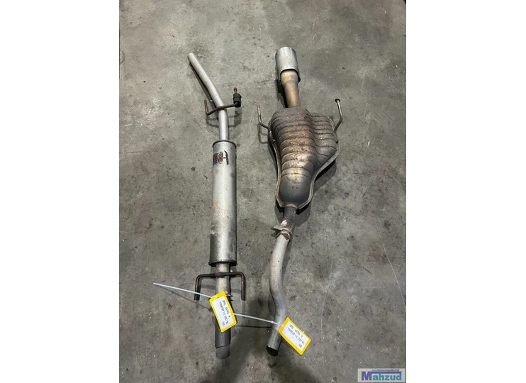 OPEL ASTRA H TWINTOP 1.8 exhaust center muffler rear silencer