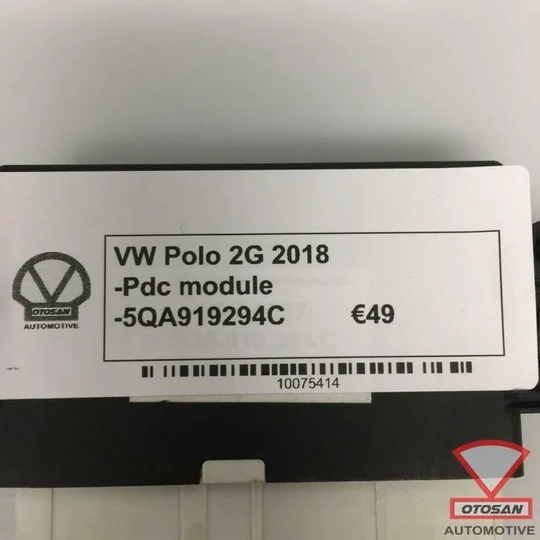 vw-polo-gti-2g-pdc-parkeersensor-module-5qa919294c — foto 2