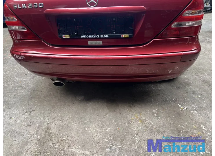 MERCEDES SLK R170 ROOD 548 achterbumper 1996-2004