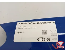skoda-fabia-4-2021-zijscherm-spatbord-links-voor-origineel — foto 5