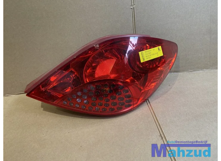 Peugeot 207 achterlicht rechts 
