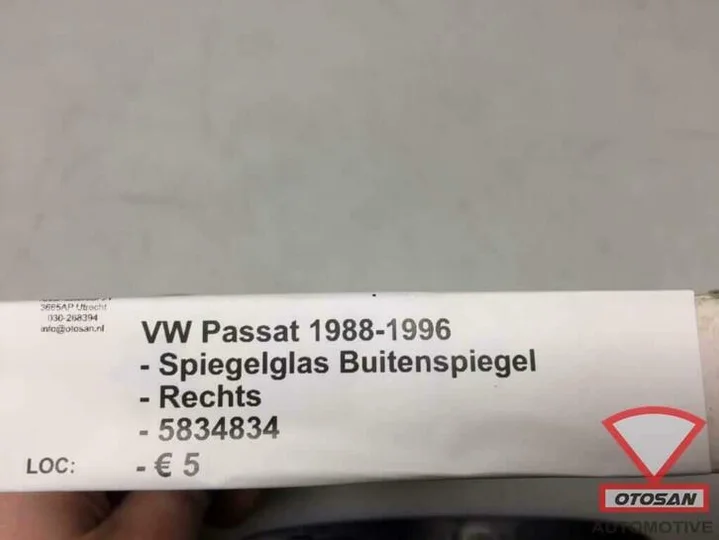 vw-passat-1988-1996-spiegelglas-spiegel-glas-rechts-nieuw!-5 — foto 3
