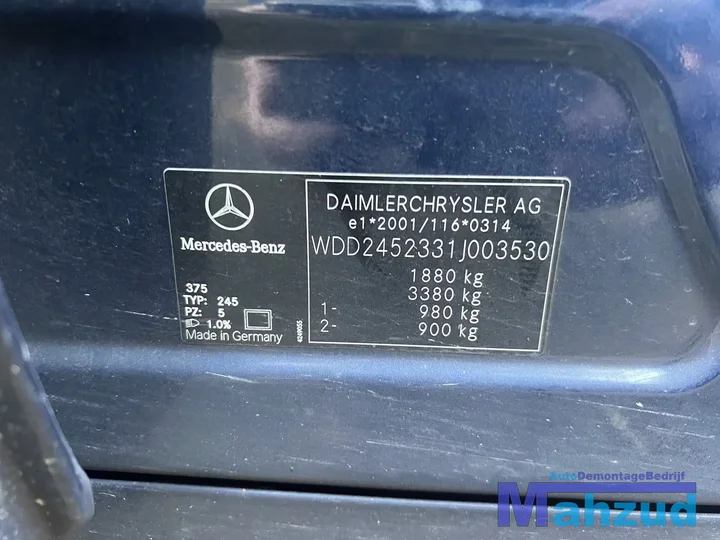 mercedes-b-klasse-w245-20-blauw-375-onderdelen-266960-motor — foto 17