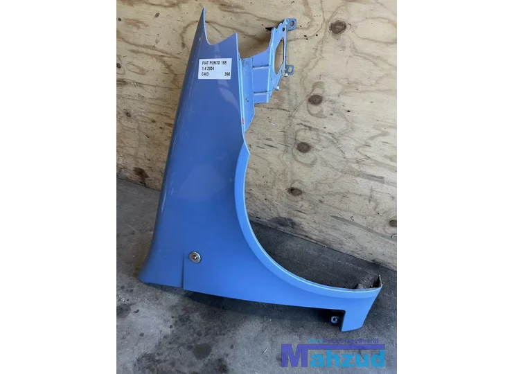 FIAT PUNTO 2 188 blauw rechts voorscherm zijscherm 2002-2005