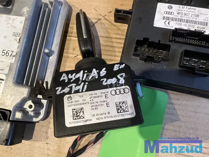 audi-a6-c6-contactslot-set-met-ecu-20052011 — foto 6