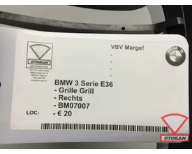 bmw-3-serie-e36-grille-grill-links-nieuw!-bm07007 — foto 2