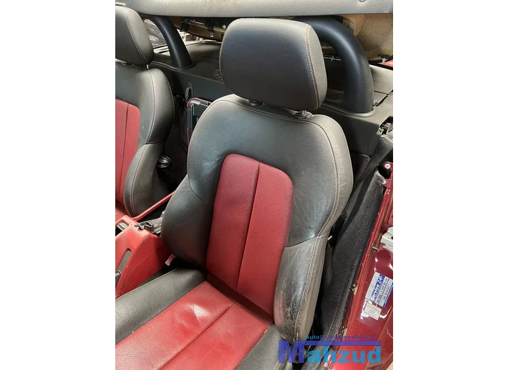 MERCEDES SLK R170 ROOD zwart leer interieur stoel 1996-2004