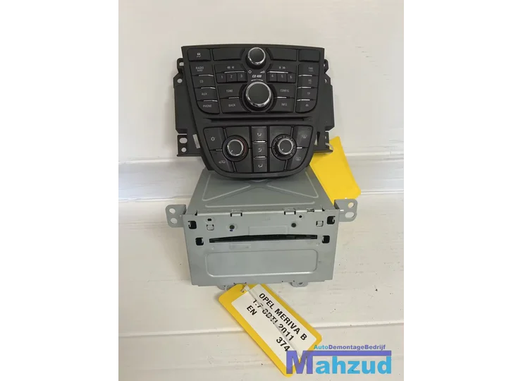 OPEL MERIVA A RADIO Kachel paneel 2010-2017