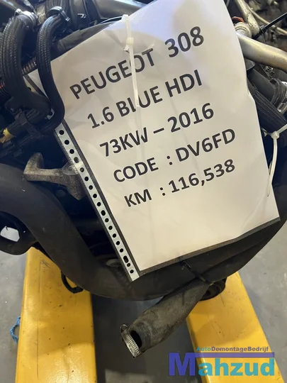 peugeot-308-2-16-hdi-motorblok-motor-dv6fd-20132021 — foto 6