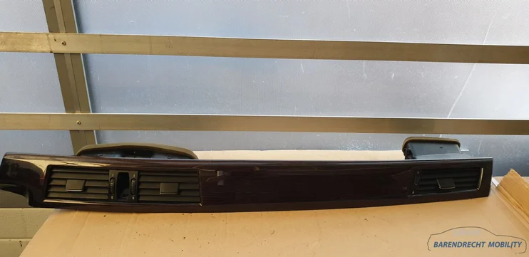sierlijst-hout-ventilatierooster-e60-e61-5-serie-bmw-dashboard-origineel-gebruikt-2003-2009 — foto 2