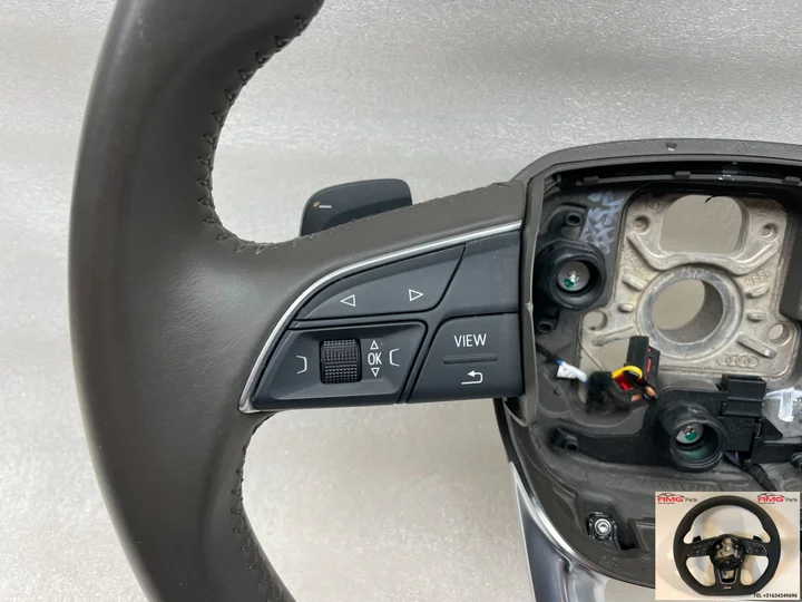 audi-a4-8w-stuur-verwarming-bruin-leer-4m0419091c — foto 2