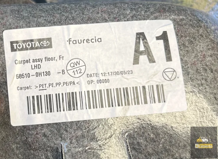 toyota-aygo-x-vloerbedekking-2022heden-585100h130 — foto 2