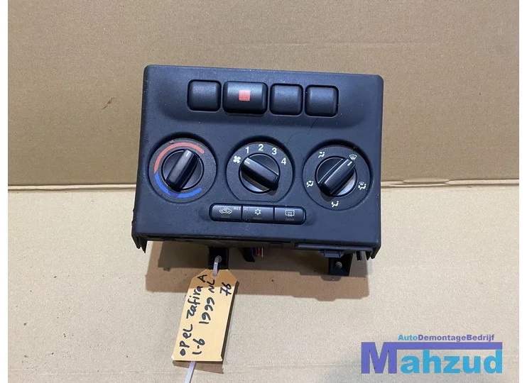 OPEL ZAFIRA A Kachel airco bedieningspaneel 1999-2005
