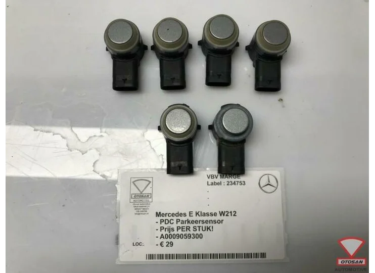 mercedes e klasse w212 pdc parkeersensor a0009059300