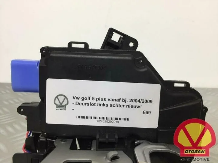 vw-golf-5-plus-deurslot-slotmechaniek-links-achter-nieuw — foto 4