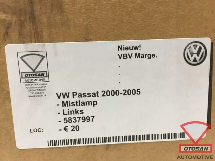 vw-passat-2000-2005-mistlamp-nieuw!-links-583797 — foto 4