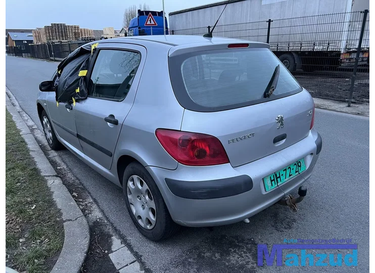 PEUGEOT 307 Zilver grijs EYCC achterbumper 2000-2009