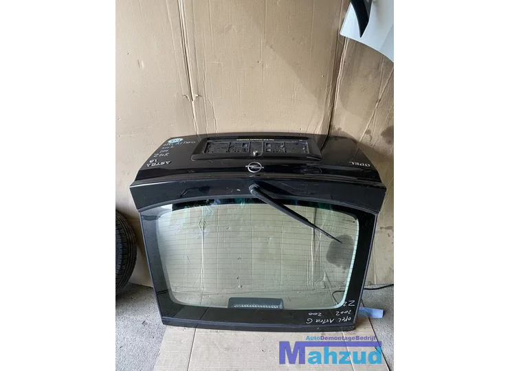Opel Astra G zwart Z20R Achterklep slot ruitenwisser motor
