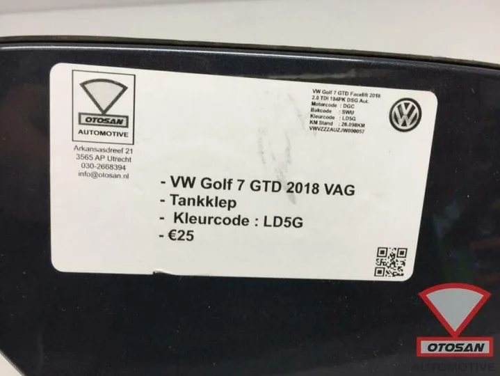 vw-golf-7-gtd-2018-vag-tankklep-tank-klep-ld5g — foto 2
