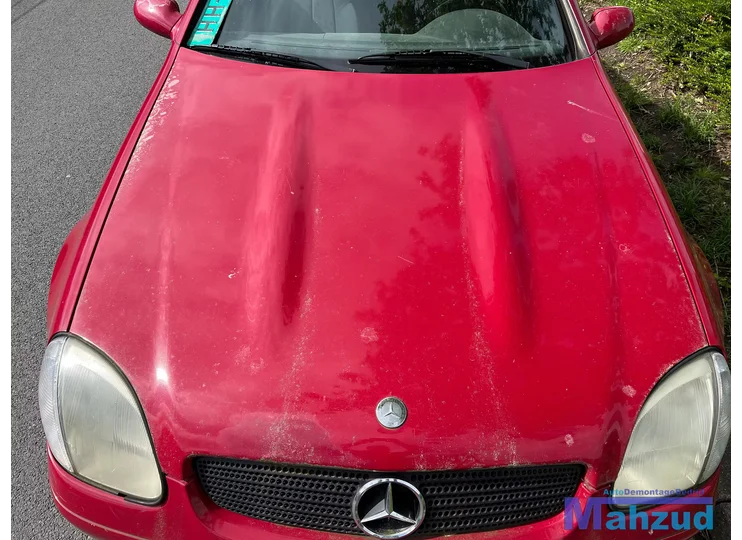 MERCEDES SLK R170 ROOD H582 Motorkap 1996-2004